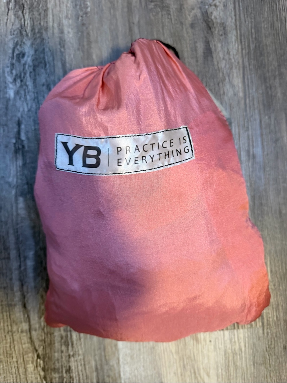 YOGABODY YB Yoga Trapeze Aerial Yoga Swing Inversion Hammock Complete Coral Gray